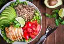 Healthy food: choosing a healthy meal
