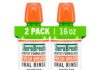 therabreath fresh breath mouthwash mild mint flavor alcohol free 16 fl oz 2 pack